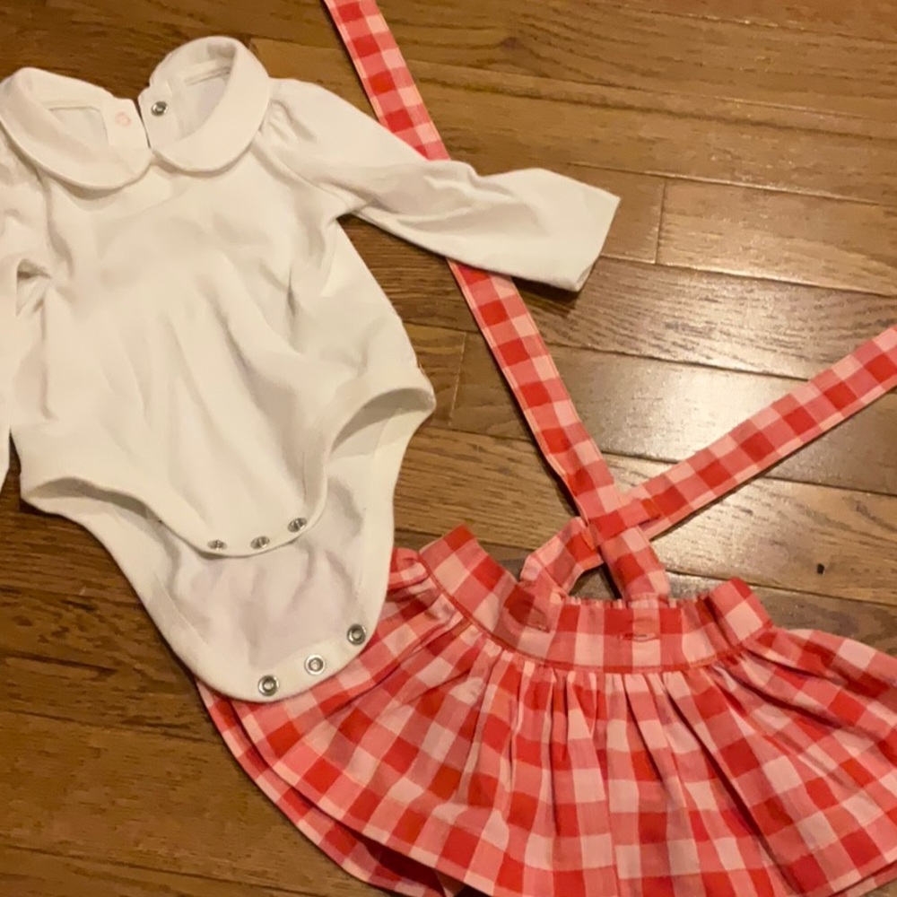 🎉HP🎉 NEW Baby cat and jack skirt and top